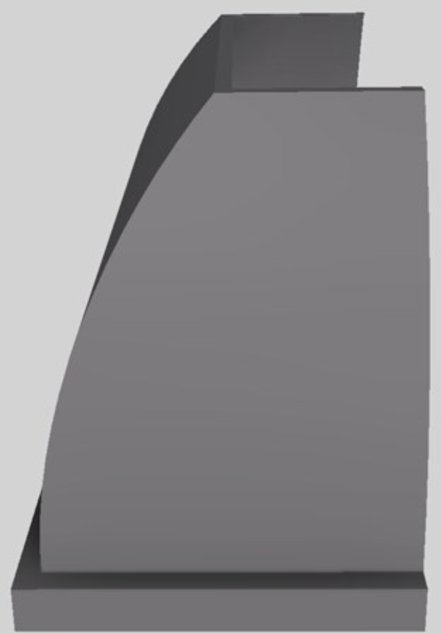 Vent-A-Hood® Designer Series 48" Gunsmoke Wall Mounted Range Hood-3
