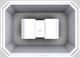 Vent-A-Hood® Designer Series 42" White Island Range Hood-2