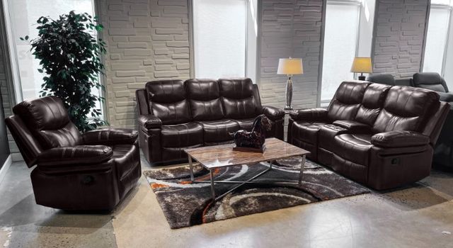 New Classic® Home Furnishings Kellen Brown Power Reclining Loveseat-1