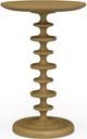 Elizabeth Ann Home Capri Fruit Wood Side Table-0