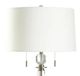 Stylecraft Daydream Clear/Silver Table Lamp-1