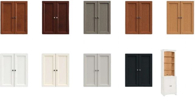 Whittier Wood® Furniture Customizable McKenzie 48" Wide Hutch-3