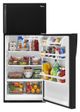 Whirlpool® 28" 14.3 Cu. Ft. Black Top Freezer Refrigerator-1