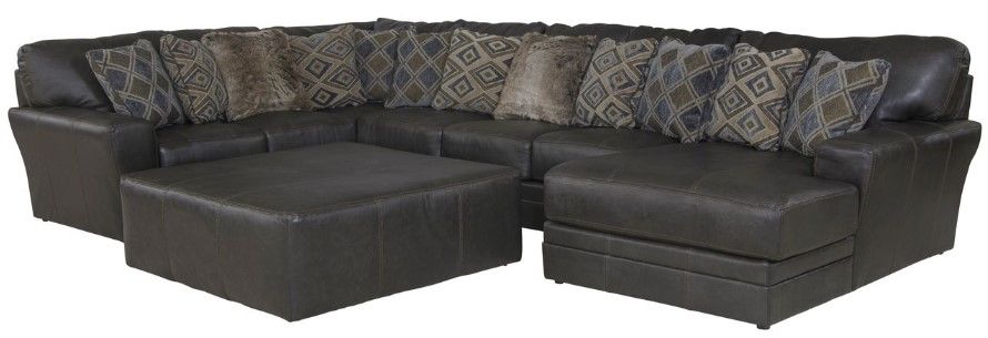 Jackson Furniture Denali 4-Piece Steel Right Side Facing U-Shape Sectional Set