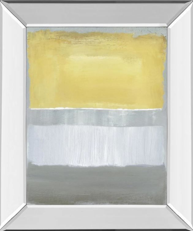 Classy Art Halflight l by Caroline Gold Mirror Framed Wall Art-0
