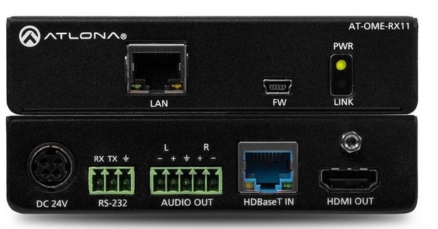 Atlona® HDBaseT Receiver for HDMI with Audio