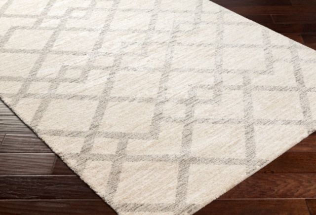 Surya Gavic Light Beige/Medium Gray 4'x6' Area Rug-2