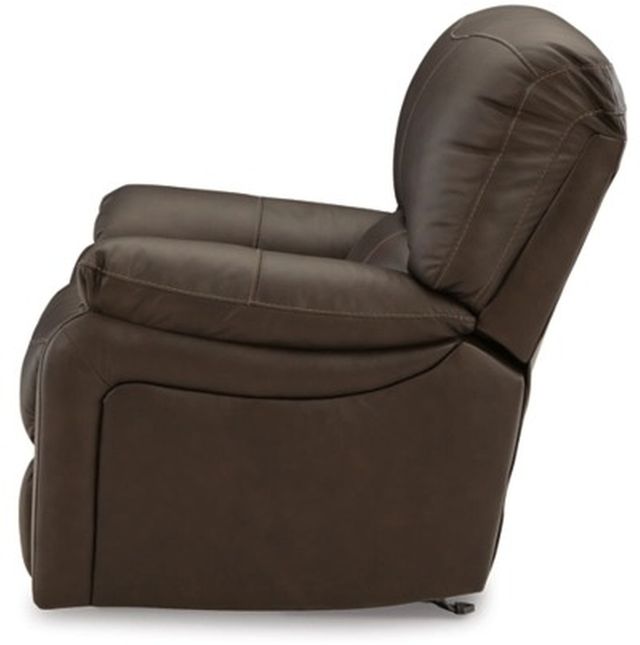 Signature Design by Ashley® Leesworth Dark Brown Power Recliner-3