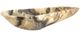 A & B Home Ophilia Beige/Black Hand-Carved Zebra Onyx Bowl-0