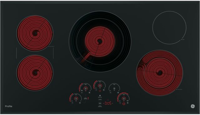 GE Profile™ Series 36" Black Electric Cooktop-2