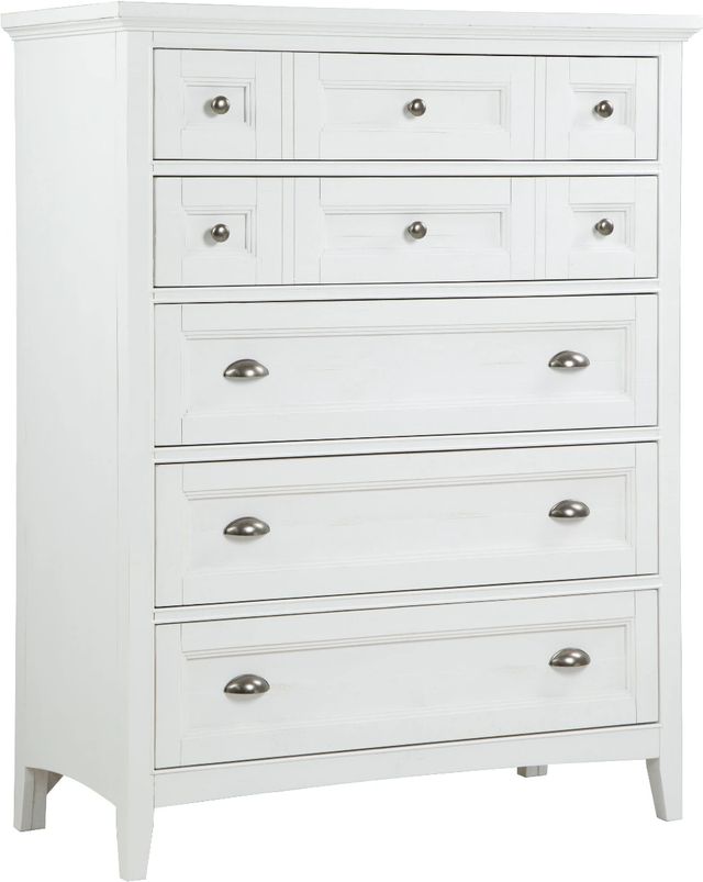 Magnussen Home® Heron Cove Chalk White Drawer Chest-0