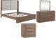 Liberty Furniture South Bend 4-Piece Burnished Clay/Gravel Queen Shelter Bedroom Set-0