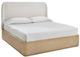 Modus Furniture Penny Buff Cream Ash/Oatmeal Full Upholstered Platform Bed-0