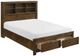 Homelegance® Sullivan Wire Brushed Oak Full Storage Platform Bed-3