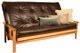 Kodiak Furniture Monterey Oregon Trail Java/Butternut Queen Futon with Mattress-0