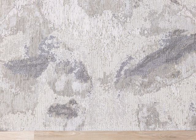 Kalora Interiors Cathedral Cream/Grey 5'x8' Style 2 Area Rug-3