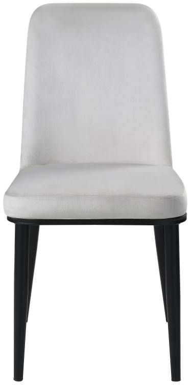 Homelegance® Salerno Beige/Black Dining Side Chair-1