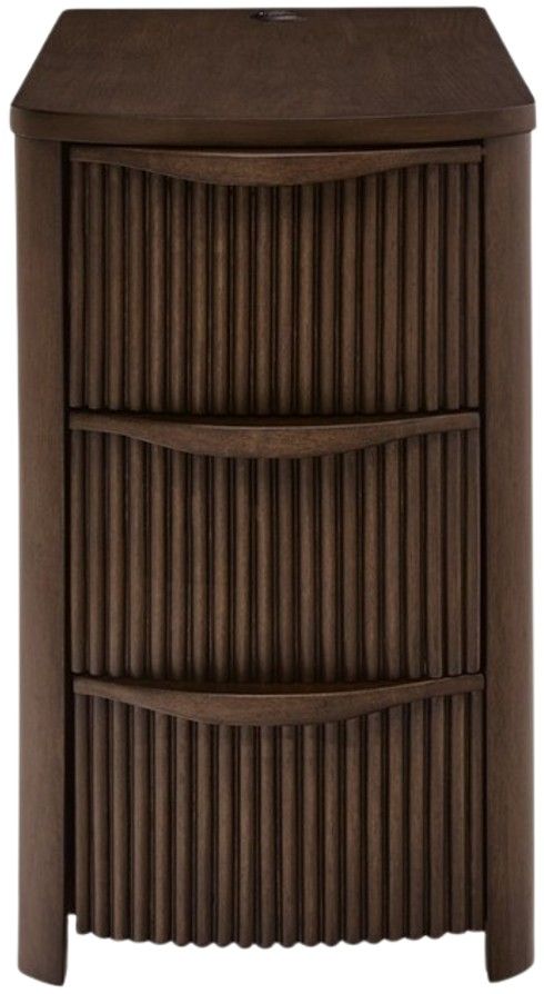 Signature Design by Ashley® Camdill Dark Brown Chairside End Table-1