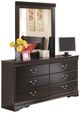 Signature Design by Ashley® Huey 3-Piece Black Full Sleigh Bed Set-2