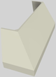 Vent-A-Hood® Designer Series 66" Biscuit Wall Mounted Range Hood-2