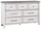 Homelegance® Ambrose Antique Gray/Antique White Dresser-0