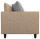 Best® Home Furnishings Customizable Bayment Leather Full Stationary Sofa Sleeper with Dark Walnut Legs-2
