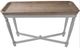 A & B Home Southern Living White Table-2