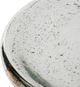 A & B Home Antique Polished Silver Side Table-4