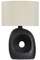 Uttermost® Peephole Bronze Concrete Indoor/Outdoor Table Lamp-4