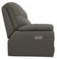 La-Z-Boy® Morrison Silver Power Reclining Loveseat with Headrest and Lumbar-2