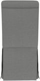 Coaster® Shawna Gray Upholstered Skirted Dining Chair-4