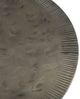 Bassett Mirror Silas Silver Accent Table with Nickel Base-2