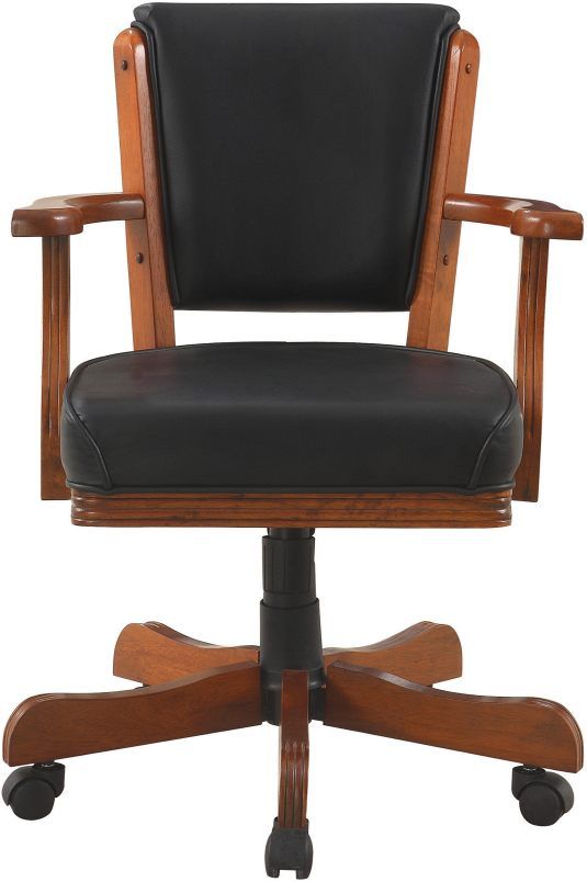 Coaster® Mitchell Chestnut Game Chair-0