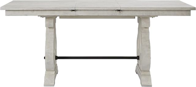 Magnussen Home® Bronwyn Alabaster 66" Rectangular Counter Height Dining Table-4