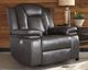 Ashley® Garristown Gray Power Recliner-1