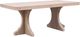 Magnussen Home® Somerset Butternut Trestle Dining Table-0