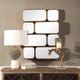 Uttermost® Canute Antiqued Gold Mirror-1