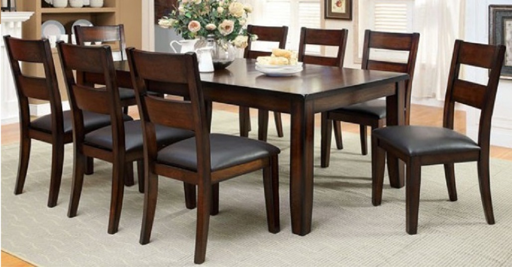 Furniture of America Dickinson I Dining Set - Thumbnail 2