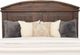 Vintage Furniture Vienna King Panel Bed-1