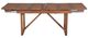 A & B Home Brown Wood Rectangular Outdoor Extension Dining Table-3