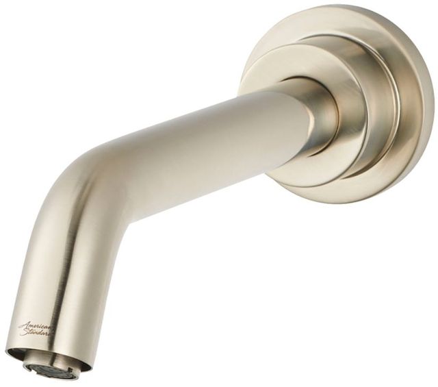 American Standard Serin® Brushed Nickel Wall-Mount Commercial Bathroom Faucet-1