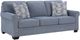Benchcraft® Carissa Manor Denim Queen Sofa Sleeper-0