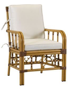 Lane Venture® Celerie Kemble Raffia Dining Arm Chair-0