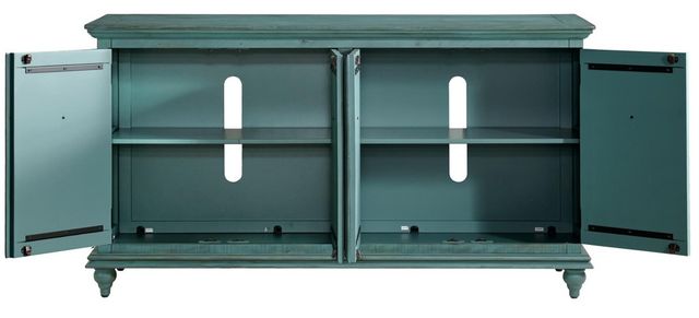 Martin Svensson Garden District Antique Turquoise Media Console-3