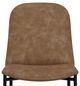 International Furniture Direct Seating Blacksmithing Matte Black/Cognac 30" Barstool-3