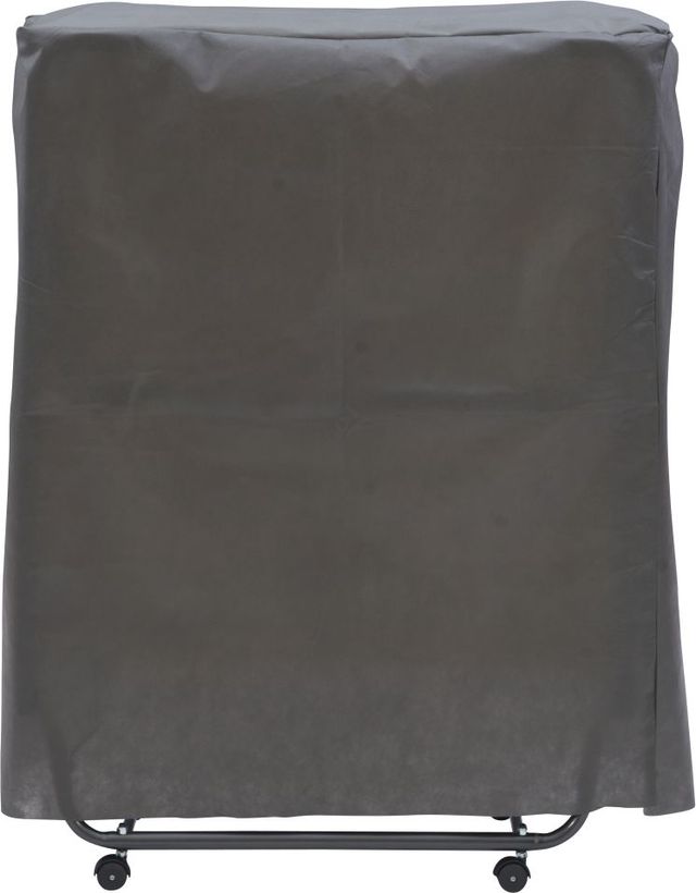 Linon Luxor Dark Gray Folding Bed-3