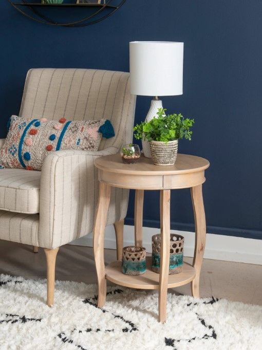 Powell® Rainbow Natural Side Table-1