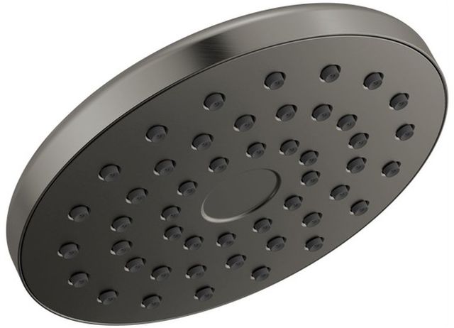 Delta Universal Showering PivotPro™ Lumicoat® Black Stainless Single-Setting Raincan Shower Head-0