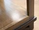 International Furniture Direct Loft Brown Gray End Table-4