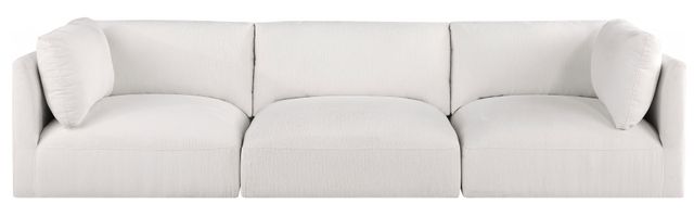 Meridian Furniture Ease 3-Piece Cream Modular Sofa-1